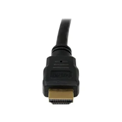 Hdmi Cables<StarTech 1' HDMI Audio/Video Cable, Black (HDMM30CM)