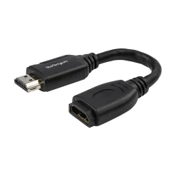 Hdmi Cables<StarTech 6" HDMI Cable, Black (HD2MF6INL)