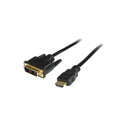 Hdmi Cables<StarTech 3' HDMI to DVI-D Male Video Cable, Black