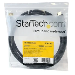 Hdmi Cables<StarTech ® 6.6' High Speed Ultra HD Male/Male HDMI Cable