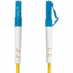 Ethernet Cables<StarTech 32.8' LC Network to LC Network Networking Cable, Male, Yellow (SPSMLCSCOS210M)