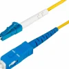 Ethernet Cables<StarTech 9.84' LC Network to LC Network Networking Cable, Male, Yellow (SPSMLCSCOS23M)