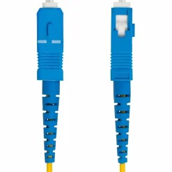 Ethernet Cables<StarTech 9.84' LC Network to LC Network Networking Cable, Male, Yellow (SPSMLCSCOS23M)
