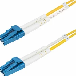 Ethernet Cables<StarTech 65.6' LC Network to LC Network Networking Cable, Male, Yellow (SMDOS2LCLC20M)
