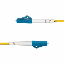 Ethernet Cables<StarTech 32.8' LC Network to LC Network Networking Cable, Male, Yellow (SPSMLCLCOS210M)