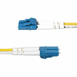 Ethernet Cables<StarTech 22.9' LC Network to LC Network Networking Cable, Male, Yellow (SMDOS2LCLC7M)