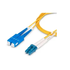 Ethernet Cables<StarTech 16.4' LC Network to SC Network Networking Cable, Male, Yellow (SMLCSCOS25M)