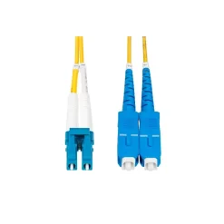 Ethernet Cables<StarTech 49' LC Network to SC Network Networking Cable, Male, Yellow (SMLCSCOS215M)