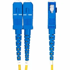 Ethernet Cables<StarTech 82.01' LC to SC Networking Cable, Male to Male, Yellow (SMLCSCOS225M)