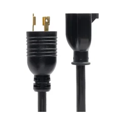 Power Cables<StarTech 6' NEMA L5-20P to NEMA 5-20R Power Cord, Male to Female, Black (K31D-2U00-POWER-CORD)
