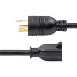 Power Cables<StarTech 6' NEMA L5-20P to NEMA 5-20R Power Cord, Male to Female, Black (K31D-2U00-POWER-CORD)