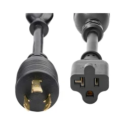 Power Cables<StarTech 6' NEMA L5-20P to NEMA 5-20R Power Cord, Male to Female, Black (K31D-2U00-POWER-CORD)