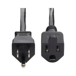 Power Cables<StarTech 10' NEMA 5-15P to NEMA 5-15R Power Cable, Male to Female, Black (231A-8A00-POWER-CORD)