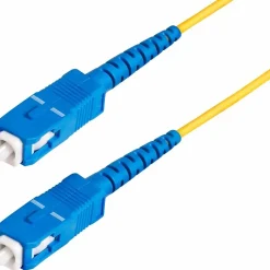 Ethernet Cables<StarTech 328' SC Network to SC Network Networking Cable, Male, Yellow (SPSMSCSCOS2100M)