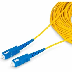 Ethernet Cables<StarTech 328' SC Network to SC Network Networking Cable, Male, Yellow (SPSMSCSCOS2100M)