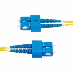 Ethernet Cables<StarTech 9.84' SC Network to SC Network Networking Cable, Male, Yellow (SMDOS2SCSC3M)