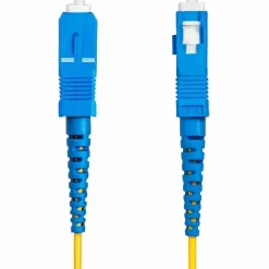 Ethernet Cables<StarTech 98.4' SC to SC Networking Cable, Male to Male, Yellow (SPSMSCSCOS23SM)