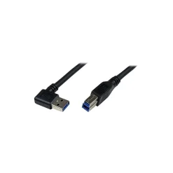 Usb Cables<StarTech ® 3.3' SuperSpeed Type A Male To Type B Male USB 3.0 Cable, Black