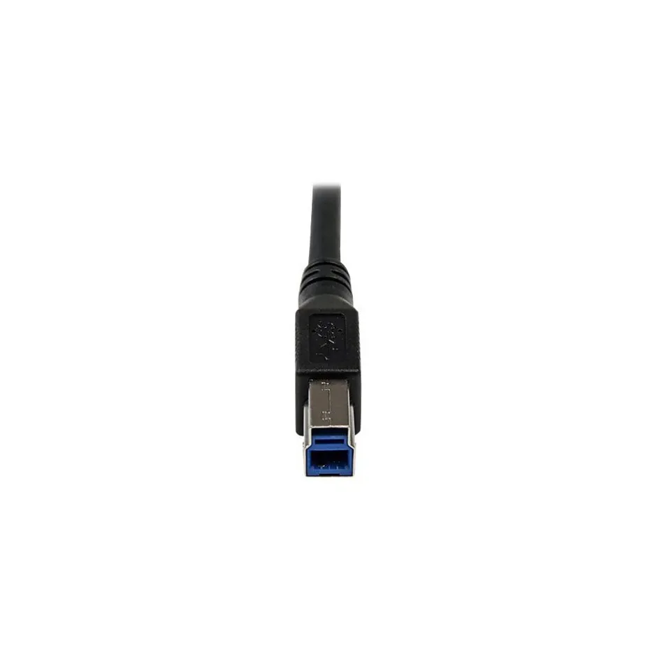 Usb Cables<StarTech ® 3.3' SuperSpeed Type A Male To Type B Male USB 3.0 Cable, Black