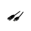 Usb Cables<StarTech 49.2' USB 2.0 Active Extension Cable, Black