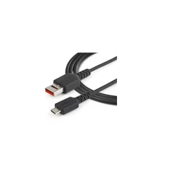 Power Cables<StarTech 3' USB A to USB C Power Cable, Male to Male, Black (USBSCHAU1M)