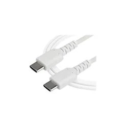 Power Cables<StarTech 6.56' USB C Male/C Male, White (RUSB2CC2MW)