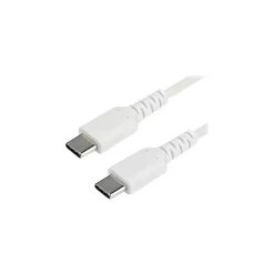 Power Cables<StarTech 6.56' USB C Male/C Male, White (RUSB2CC2MW)
