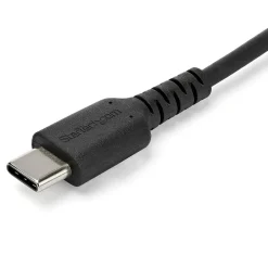 Power Cables<StarTech 6.6' USB-A to USB-C Power Cable, Male to Male, Black (RUSB2AC2MB)