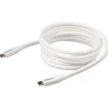 Usb Cables<StarTech 6.6' USB-C to USB-C Cable, Male to Male, White (USB2C5C2MW)
