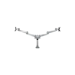 StarTech Desk Mount Dual Monitor Arm - Premium - For up to 27" Monitors, Up, Silver (ARMDUALPS)* Monitor Mounts & Stands