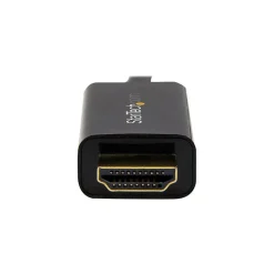 Hdmi Cables<StarTech DP2HDMM3MB 9.84' DisplayPort/HDMI Audio/Video Cable, Black