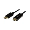 Hdmi Cables<StarTech DP2HDMM1MB 3' DisplayPort Audio/Video Cable, Black