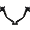 StarTech Dual Monitor Arm, One-Touch Height Adjustment Adjustable, Up to 30", Black (ARMSLIMDUO)* Monitor Mounts & Stands