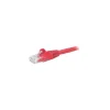 Ethernet Cables<StarTech 1ft Red Cat6 Patch Cable with Snagless RJ45 Connectors, Short Ethernet Cable, 1 ft Cat 6 UTP Cable