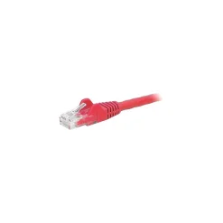Ethernet Cables<StarTech 1ft Red Cat6 Patch Cable with Snagless RJ45 Connectors, Short Ethernet Cable, 1 ft Cat 6 UTP Cable