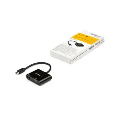 Usb Hubs<StarTech Mini DisplayPort to HDMI VGA Adapter, Black (MDP2VGAHD20)
