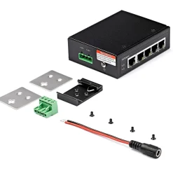 StarTech 5-Port Gigabit Ethernet Unmanaged Switch, 10/100/1000 Mbps (IESC1G50UP)* Ethernet Switches & Splitters