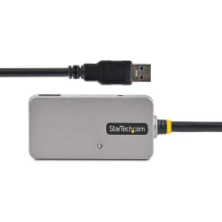 Usb Hubs<StarTech 4-Port USB 3.0 Extender Hub, Silver/Black (U01043-USB-EXTENDER)