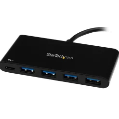 Usb Hubs<StarTech 4-Port USB 3.0 Hub (HB30C4AFPD)
