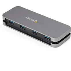 Usb Hubs<StarTech 4-Port USB-A 3.2 Hub, Gray (HB30CM4AB)