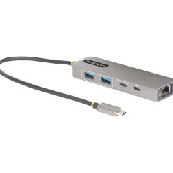 Usb Hubs<StarTech 3-Port USB-C Hub, Space Gray (10G2A1C25EPD-USB-HUB)