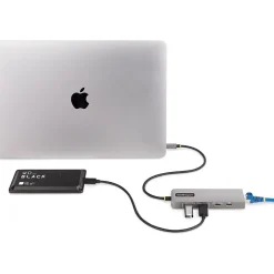 Usb Hubs<StarTech 3-Port USB-C Hub, Space Gray (10G2A1C25EPD-USB-HUB)