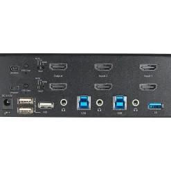 StarTech Unmanaged Switch, Black (SV231DHU34K6)* Ethernet Switches & Splitters