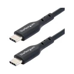 StarTech USB-C to USB-C Charging Cable, 6 ft., Black (USB2CC2MNC)