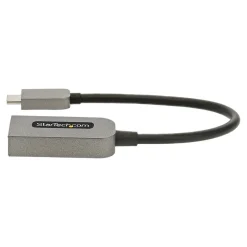 Usb Cables<StarTech .com 0.43' USB C to HDMI Audio/Video Cable, Space Gray (USBC-HDMI-CDP2HD4K60)
