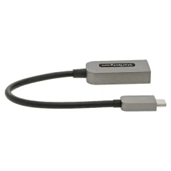 Usb Cables<StarTech .com 0.43' USB C to HDMI Audio/Video Cable, Space Gray (USBC-HDMI-CDP2HD4K60)
