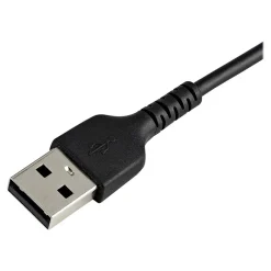 StarTech .com Lightning USB Cable for iPhone/iPad/iPod Touch, Black (RUSBLTMM15CMB)