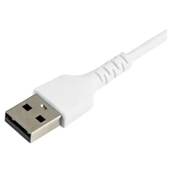 StarTech .com Lightning USB Cable for iPhone/iPad/iPod Touch, White (RUSBLTMM15CMW)