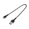 StarTech .com Lightning USB Cable for iPhone/iPad/iPod Touch, Black (RUSBLTMM30CMB)