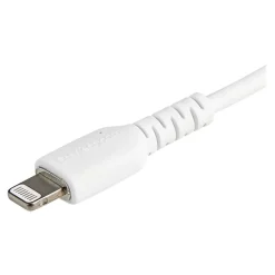 StarTech .com Lightning USB Cable for iPhone/iPad/iPod Touch, White (RUSBLTMM30CMW)